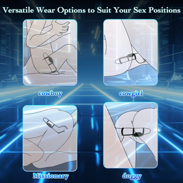🎁🔥2024 Christmas Special Gift-70%OFF💥💥--Vibrating Cock Ring for Penis Testicles G Spot Stimulation