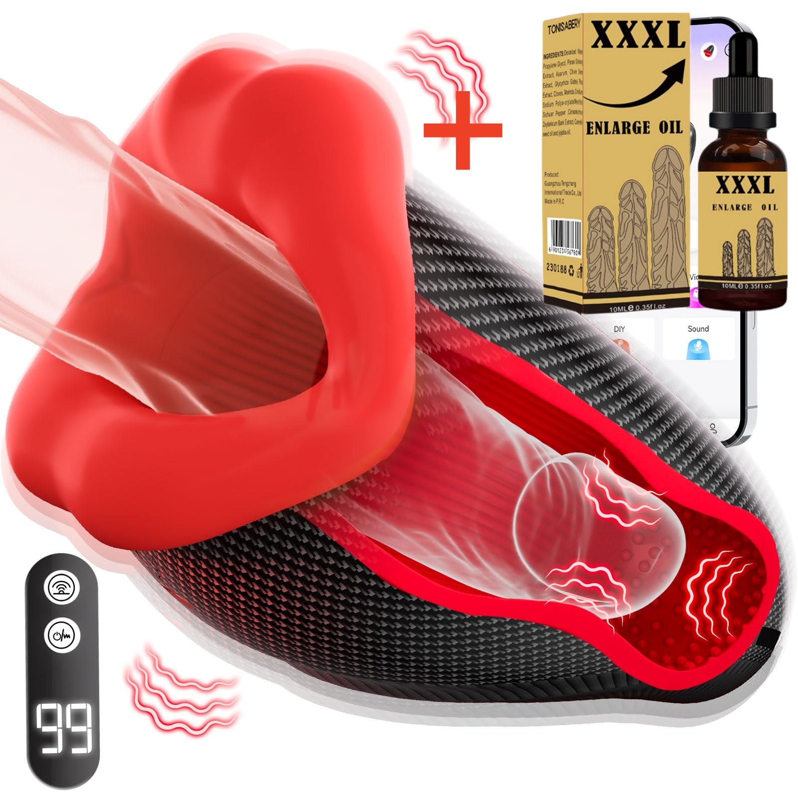 💥August series special release💥-Red Lips Penis Trainer