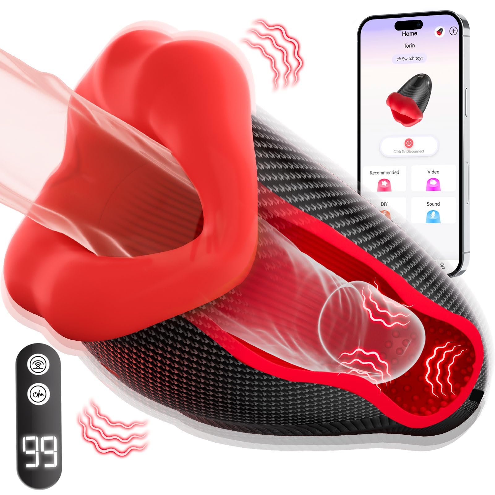💥August series special release💥-Red Lips Penis Trainer
