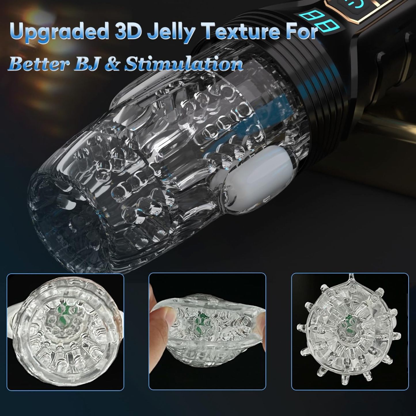 Fully automatic masturbator ~ oral sex