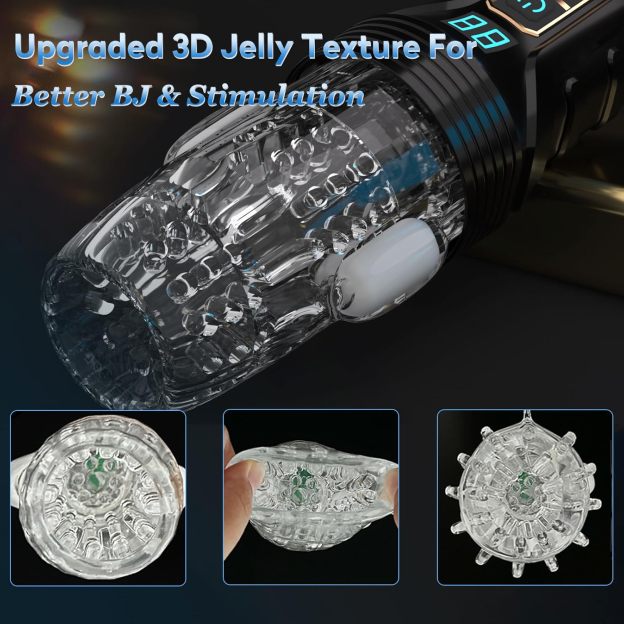 Fully automatic masturbator ~ oral sex
