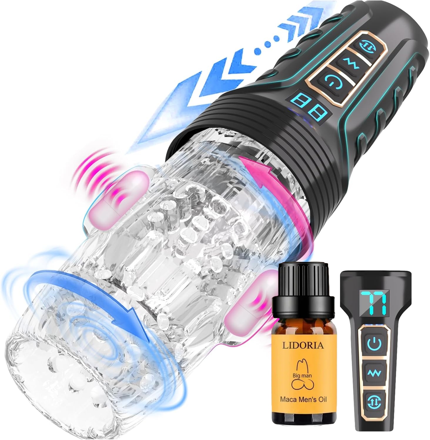 Fully automatic masturbator ~ oral sex