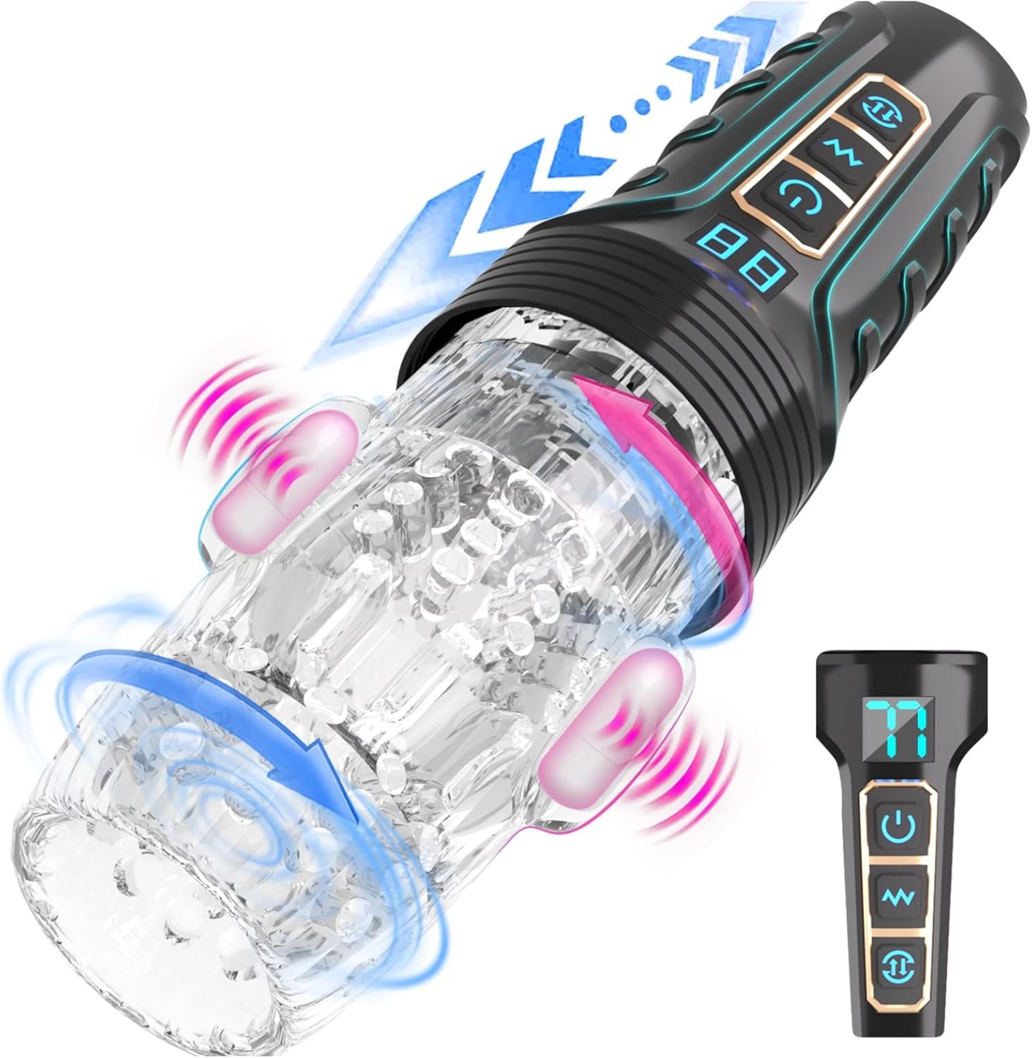 Fully automatic masturbator ~ oral sex