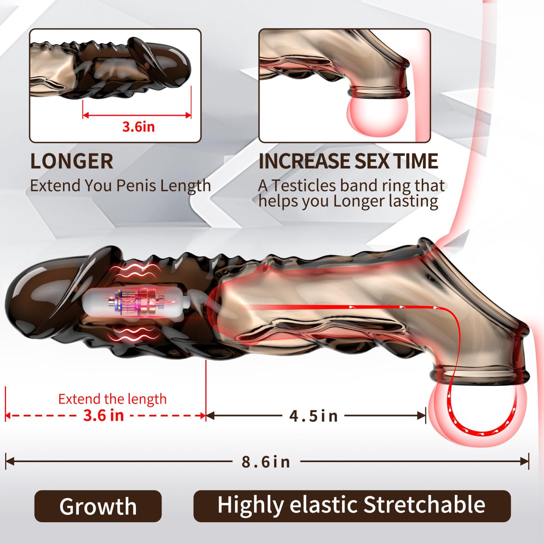 💥July's newest hot model with low price💥💥-Penis extension vibrator😍