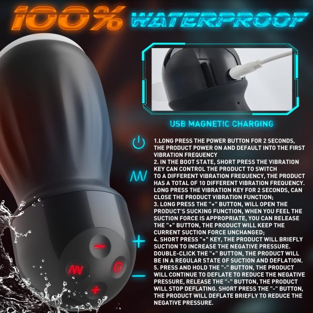 🎁2024 Christmas Special Gift-70%OFF💥💥--💕3 in1 Sucking Male Masturbator