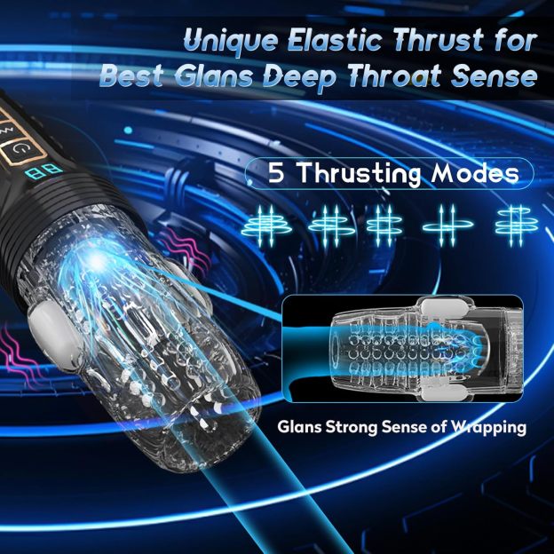 Fully automatic masturbator ~ oral sex