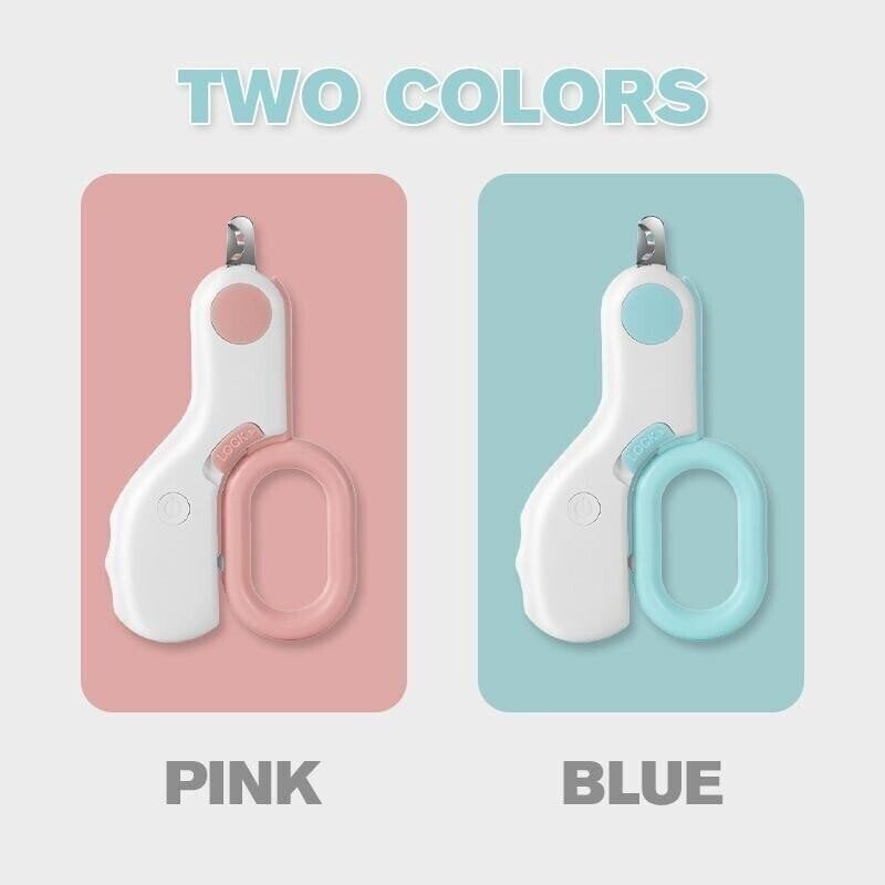 💲ONE DAY 49% OFF-LED Light Cats Dogs Nail Clipper (BUY 3 Get Extra 20% OFF)