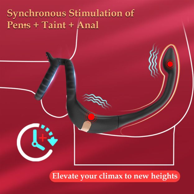2024 new massager😍💥-Vibrating cock ring odor stimulator🎀