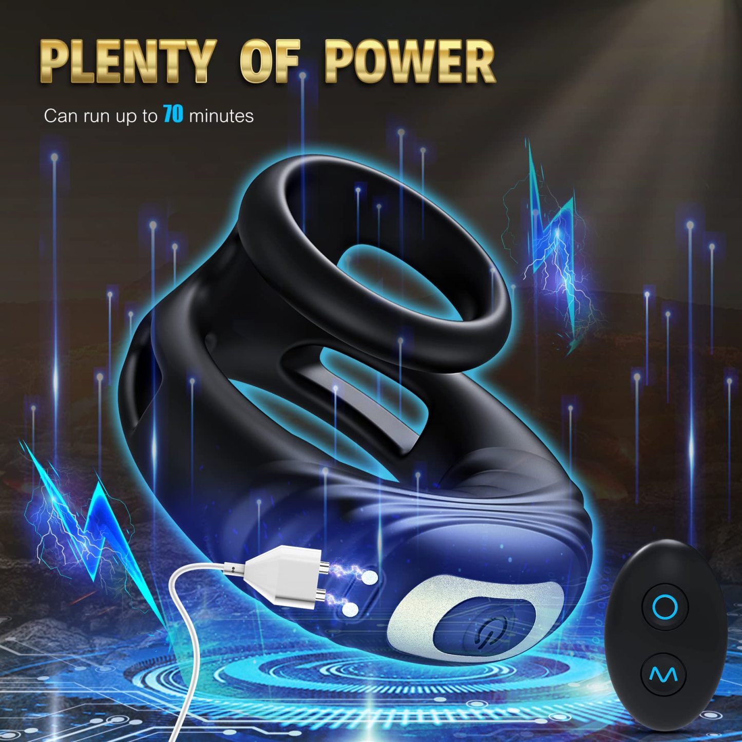 🎀Specially launched in 2024-💍Speeds Male Penis Vibrating Cock Ring Vibrator Sex Toys For Men