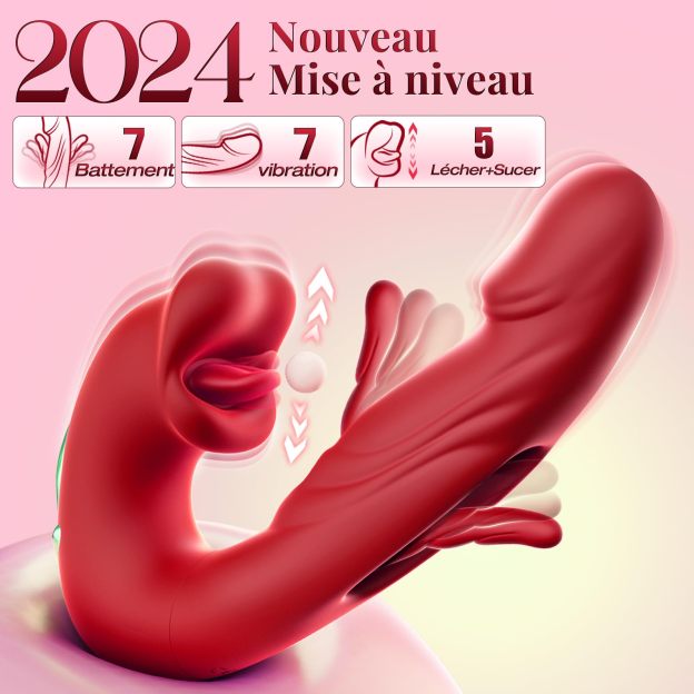 🎁2024 New Upgraded Thrusting Dildo