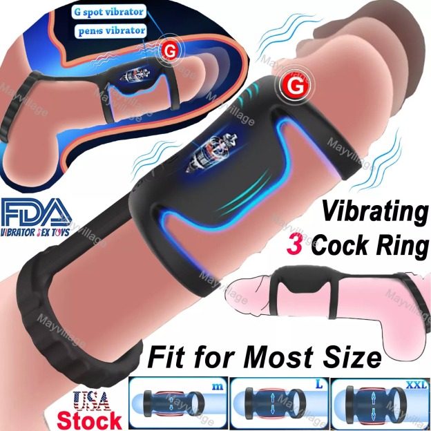🔥2024 Special Gift - 49% OFF💥💥--💕Vibrating Cock Ring with Snail Vibe Clitoral Stimulator