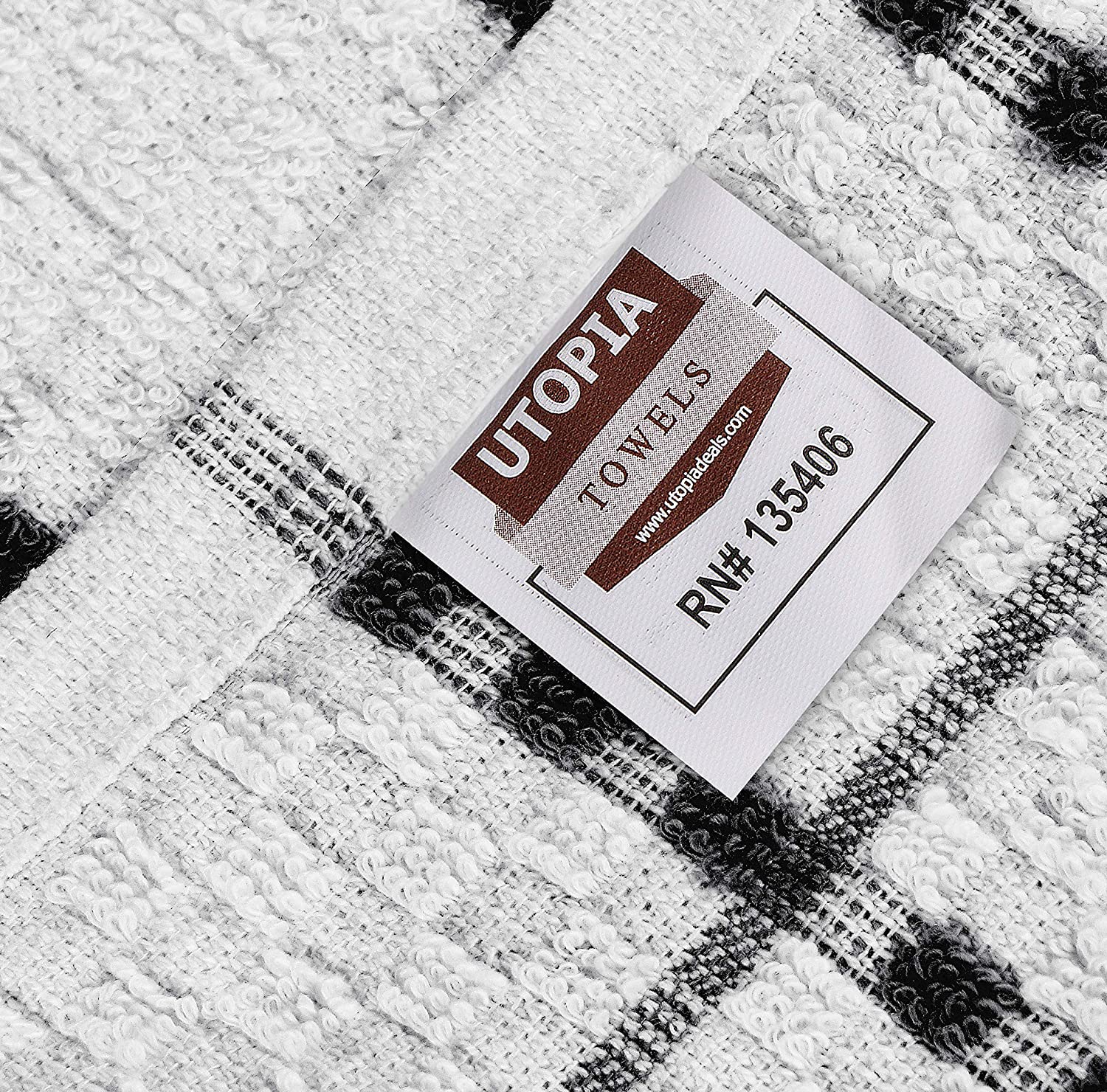 Christmas 8pcs Kitchen Towels, 15 X 25, 100% Ring Spun Cotton Super Soft  Absorbent Tray (black & White Check)