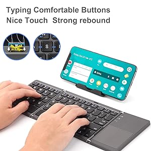 Comfortable typing
