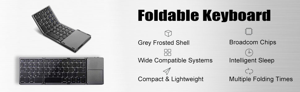 Foldable keyboard mini