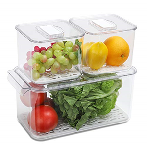 Fold-able partitions for classified storage fruits and vegetables
