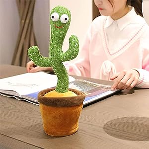 cactus plush toy can dance
