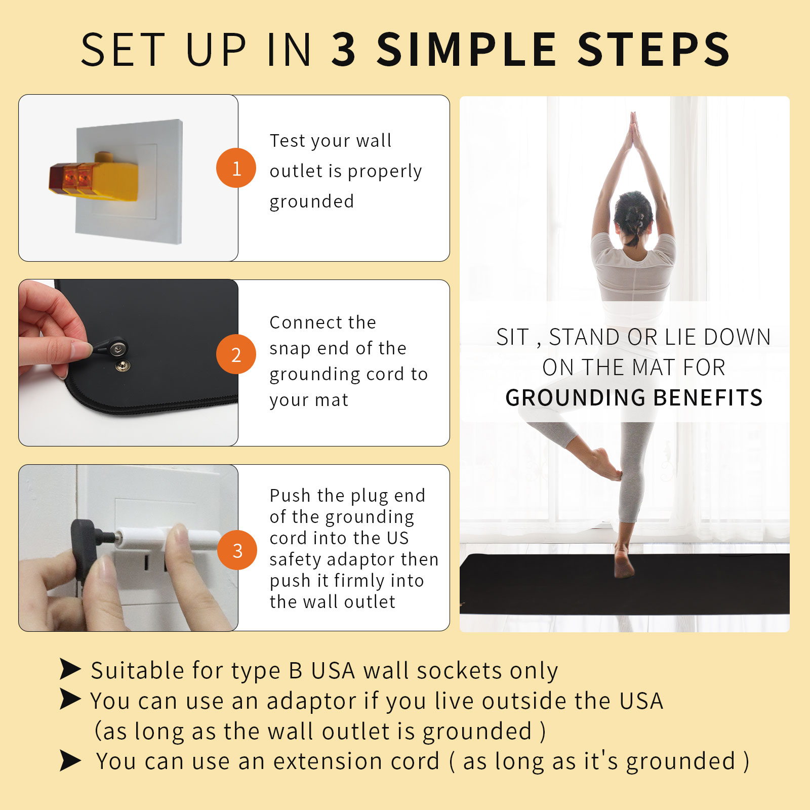 LandKissing®Yoga Mat