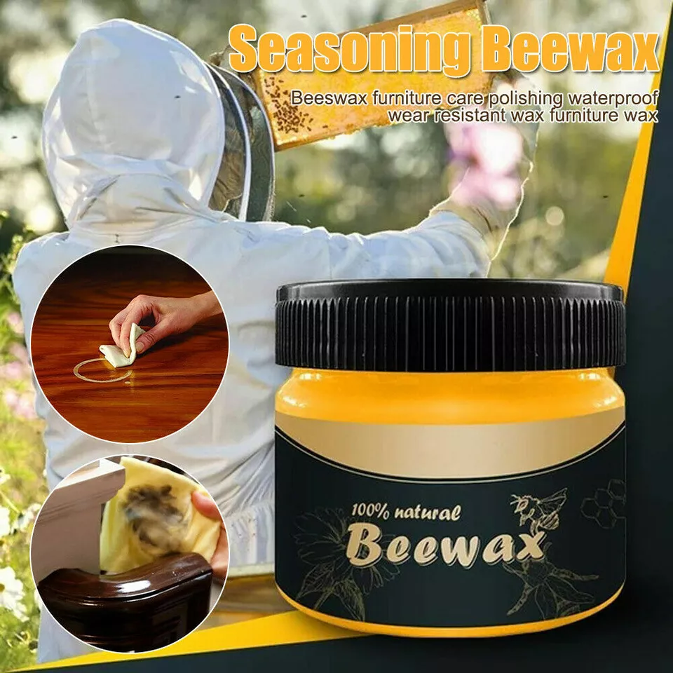 🔥Last Day Save 49% 0FF - Wood Seasoning Beeswax,Polish for Furniture,🔥Buy 2 Get 1 Free