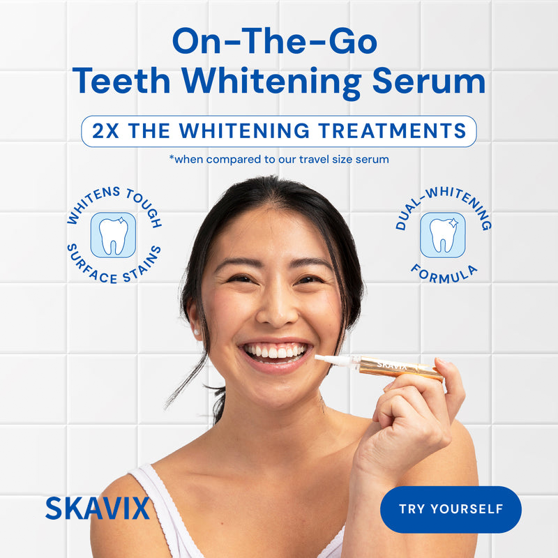 Extra-Strength Teeth Whitening Serum Pen + Dual-Peroxide Formula & Xylitol