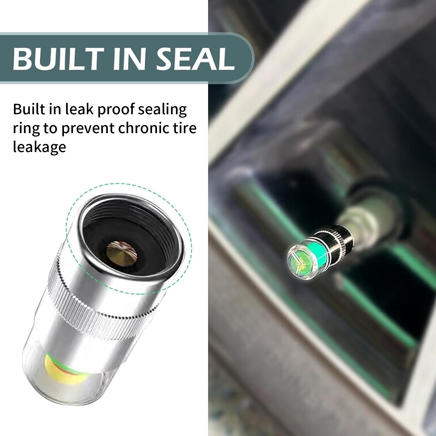 Exclusive Offer💥4PCS Automotive Pressure Monitor Valve Caps