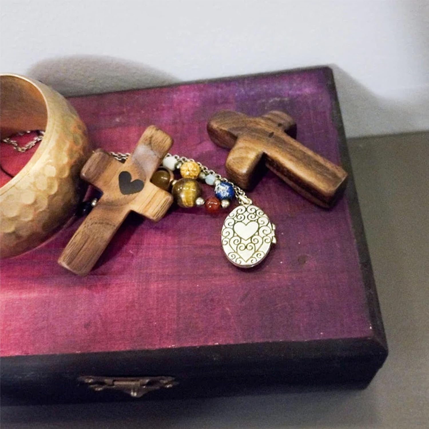 🔥This Week's Special Sale 49% OFF❤️Asterom Handmade® Cross My Heart | Encouragement Gift