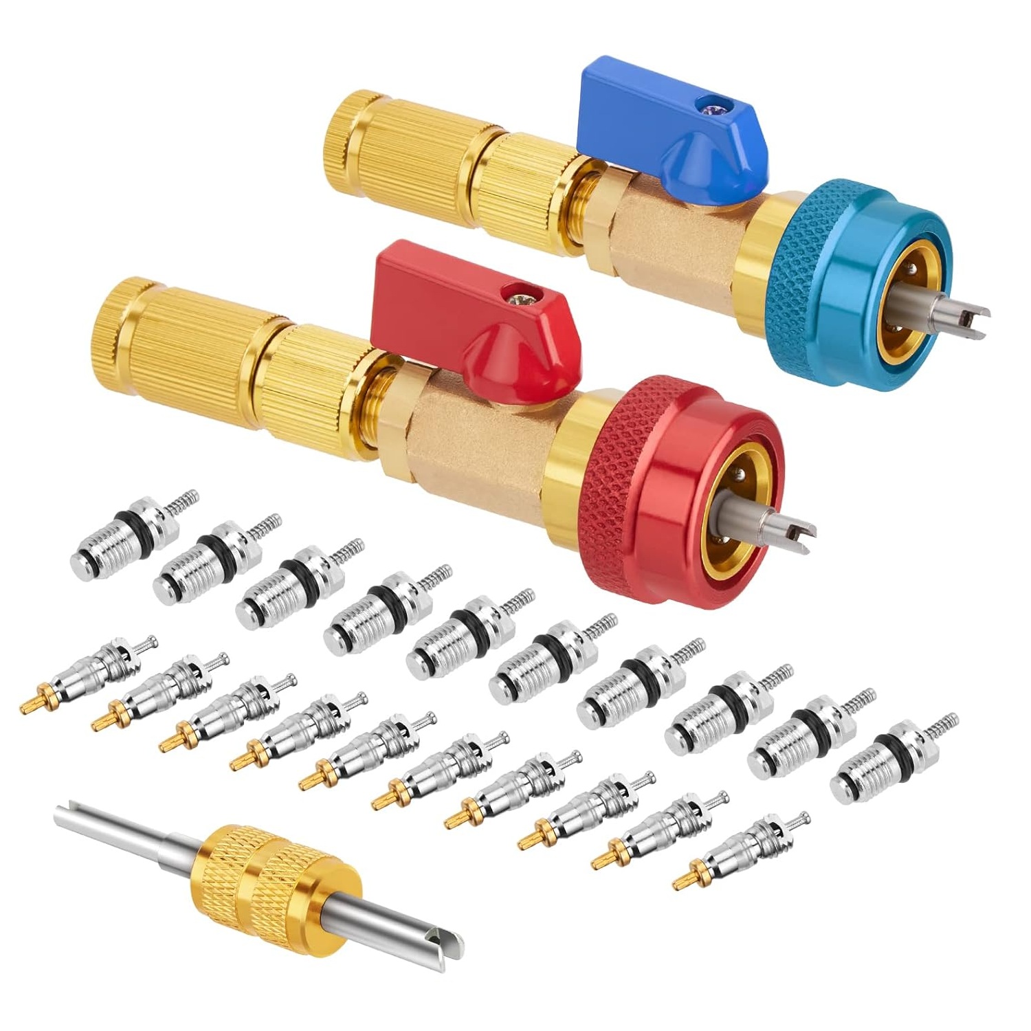 [❅Last Day Sale - 70% OFF]❅ AC Valve Core Quick Remover Installer Tool Set