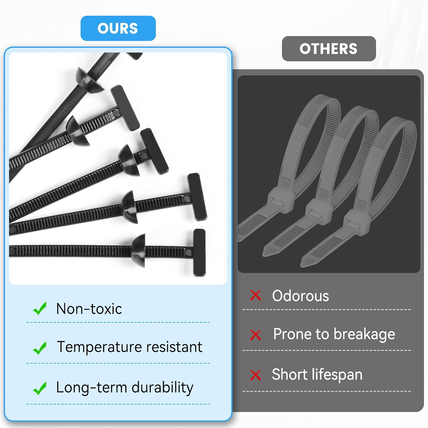 🔥LAST DAY 49% OFF🔥 Nylon Universal Cable Tie Buckle