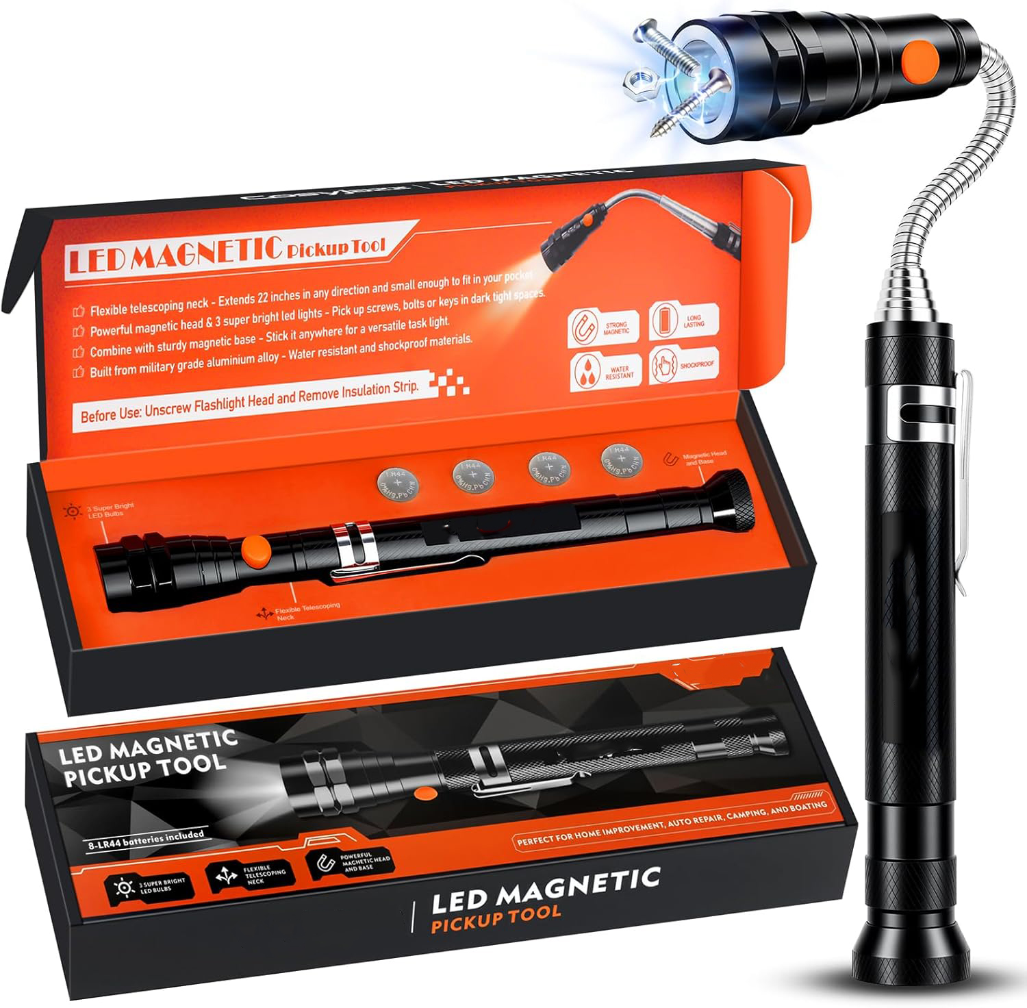 Top Christmas Gift 2025-Telescoping Magnetic Pickup Tools