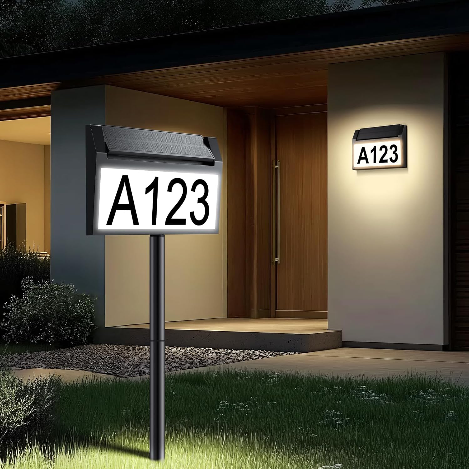Final 6 Hours: 70% OFF⏰Solar Address Sign