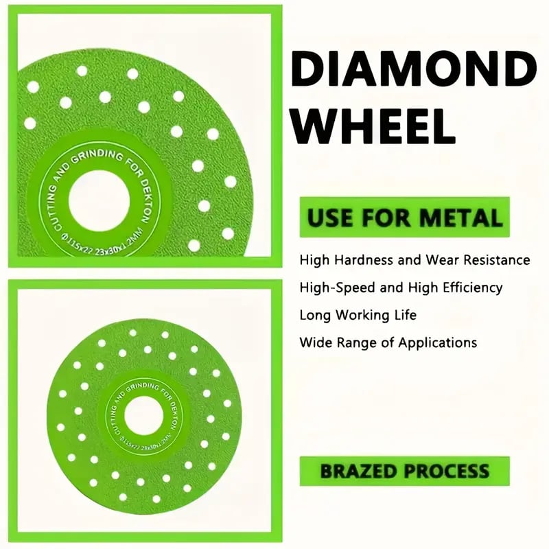 Diamond Saw Blades | 115mm Precision Cutting System