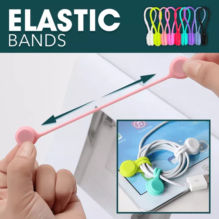 (🎄2024 Christmas Hot Sale- 49% OFF) Snap-On Magnetic Cable Ties🎁Ideal Stocking Stuffers