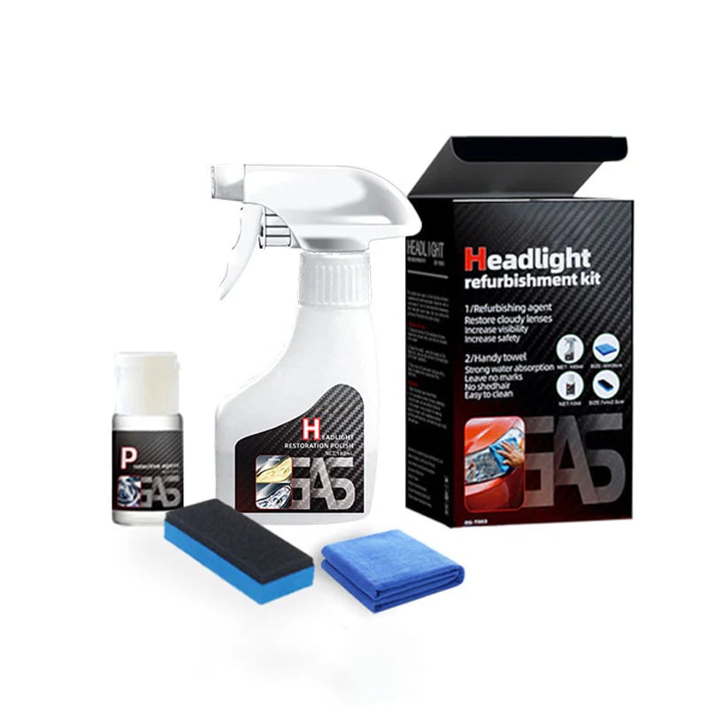 🏆Flash Sale⚡ 50K+ SOLD! Almost Gone-💥🏆#1 Best Seller ⏰🔥🚘Automotive Headlamp Restoration Fluid Kit