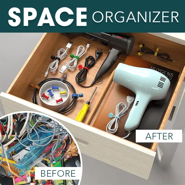 (🎄2024 Christmas Hot Sale- 49% OFF) Snap-On Magnetic Cable Ties🎁Ideal Stocking Stuffers