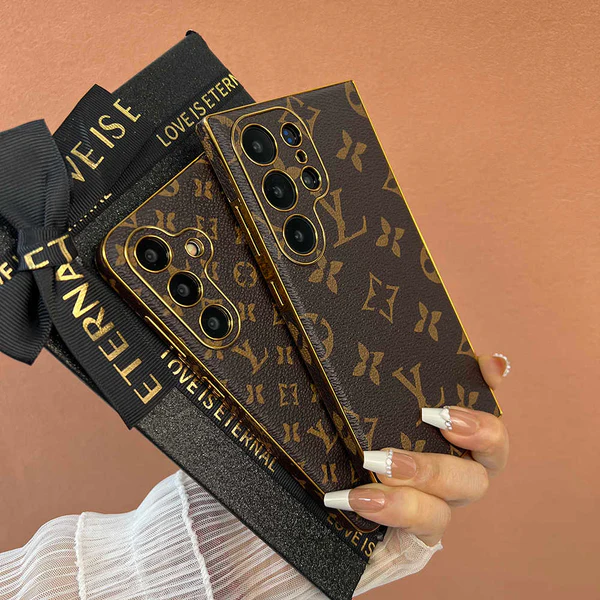 Modna marka skórzane luksusowe etui ochronne Samsung wysokiej klasy