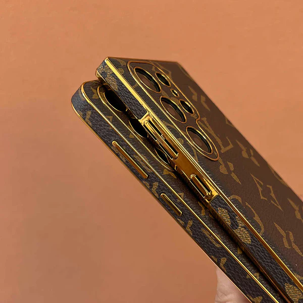 Modna marka skórzane luksusowe etui ochronne Samsung wysokiej klasy