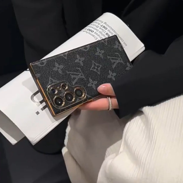 Modna marka skórzane luksusowe etui ochronne Samsung wysokiej klasy