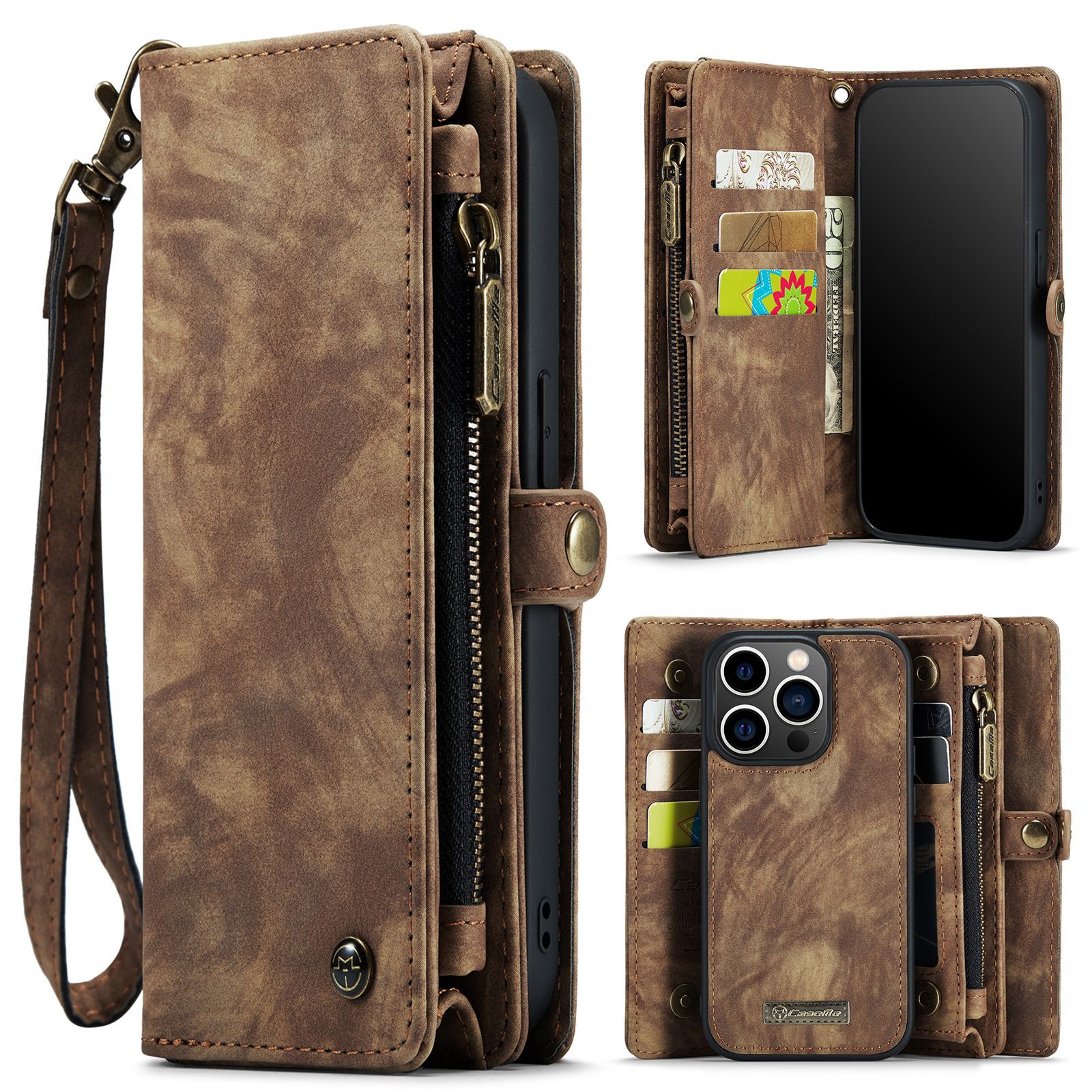 MULTIFUNCTIONAL BUSINESS MOBIVLE PHONE LEATHER CASE