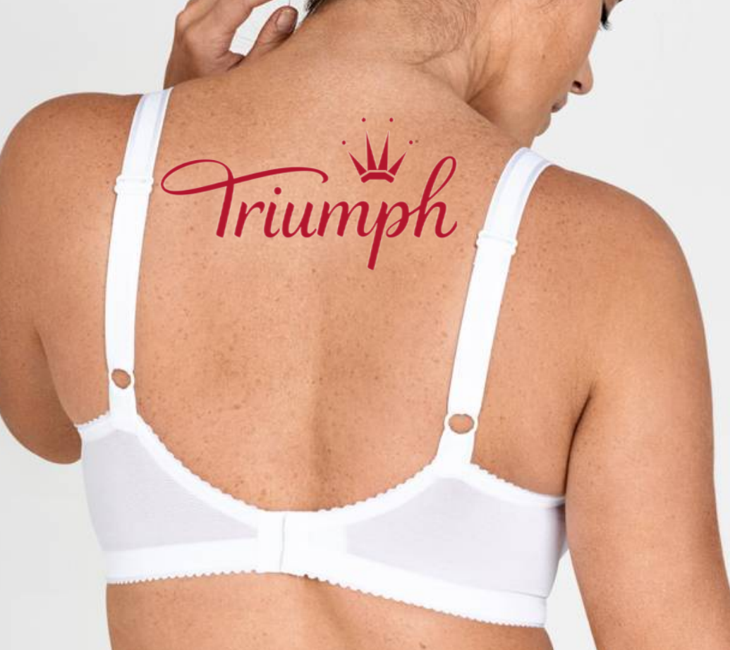 Triumph - Zestaw 3 biustonoszy z ręcznie robionej koronki, cienkich i wygodnych
