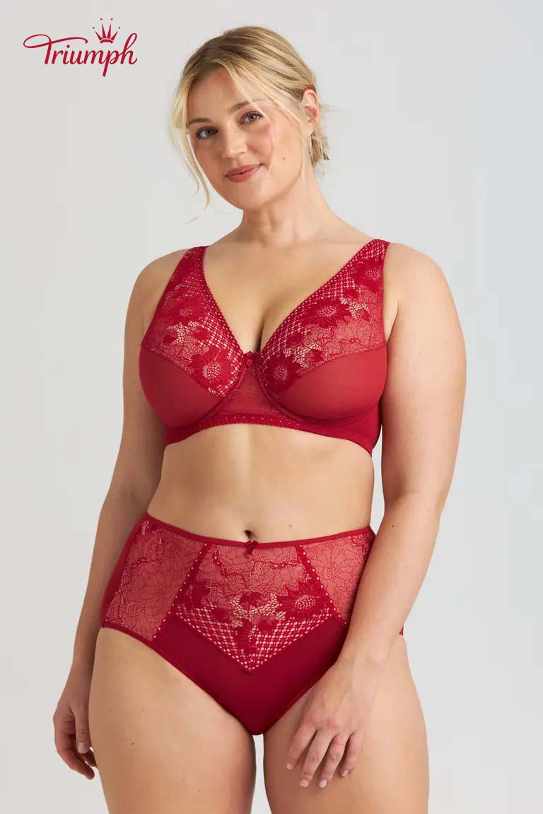 Triumph Reggiseno con ciondolo in pizzo