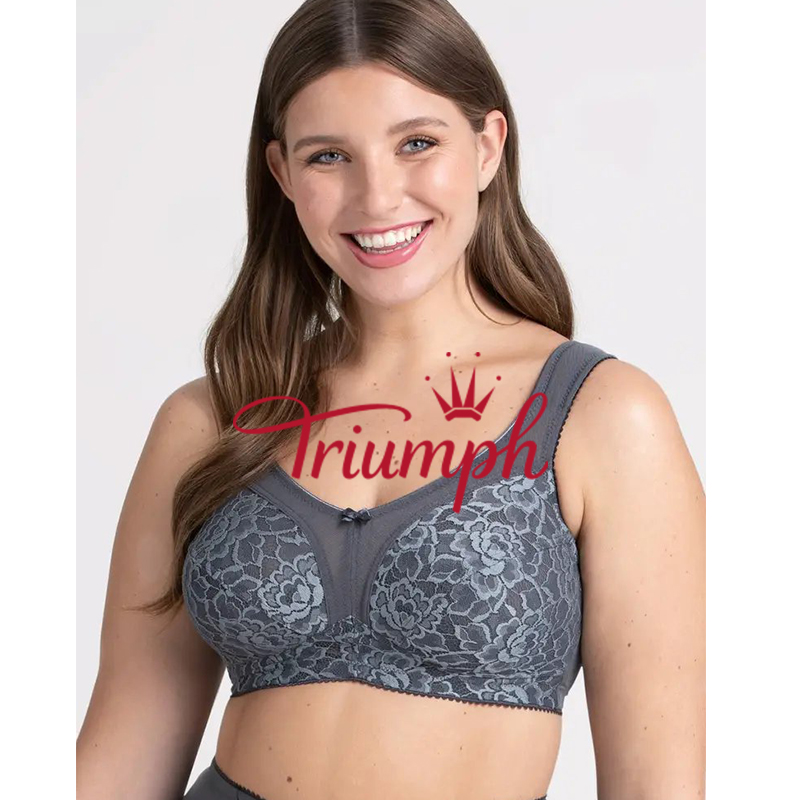 Triumph - 3-pak 💝 Duży, dodatkowo podtrzymujący, bezprzewodowy biustonosz✨✨