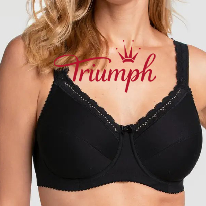 Triumph - 3 piese💝 Sutien cu push-up confortabil din bumbac pur✨✨