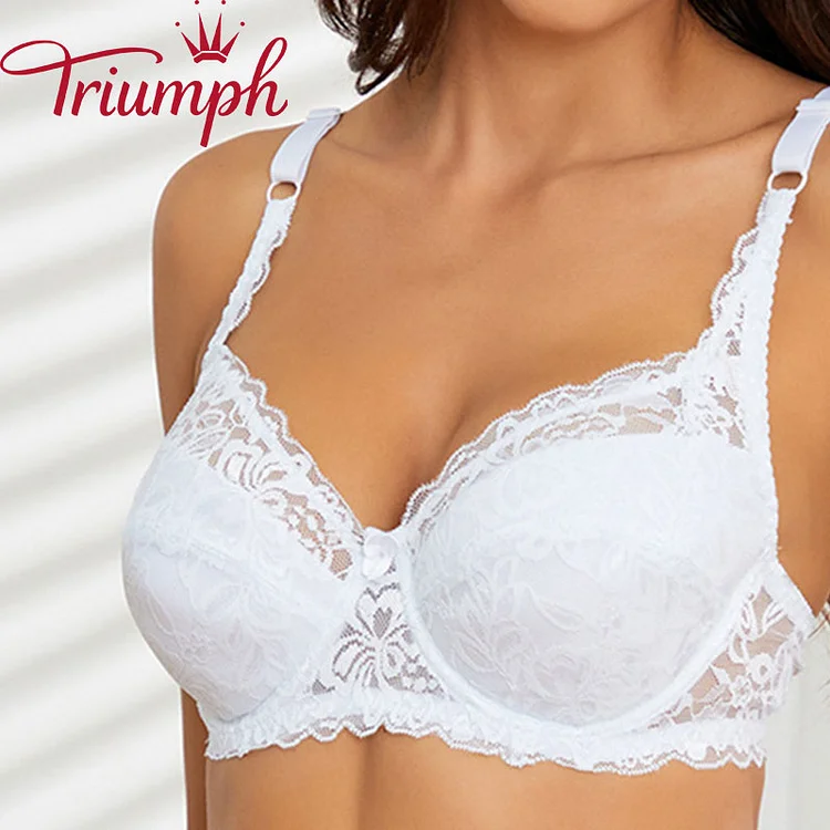 Triumph - Ultratanki prozirni push up grudnjak za seksi donje rublje [75A-110E]