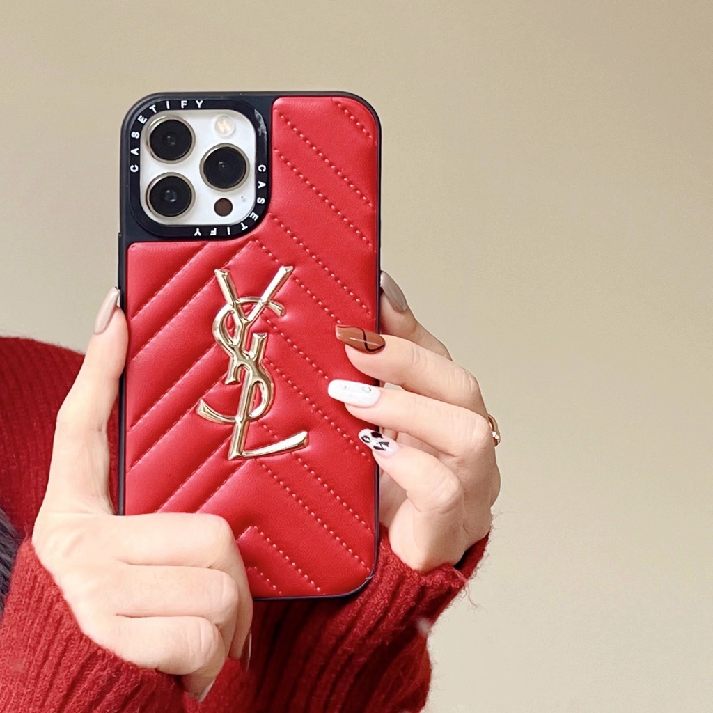 Luxus aranyozott báránybőr Iphone mobiltelefon tok