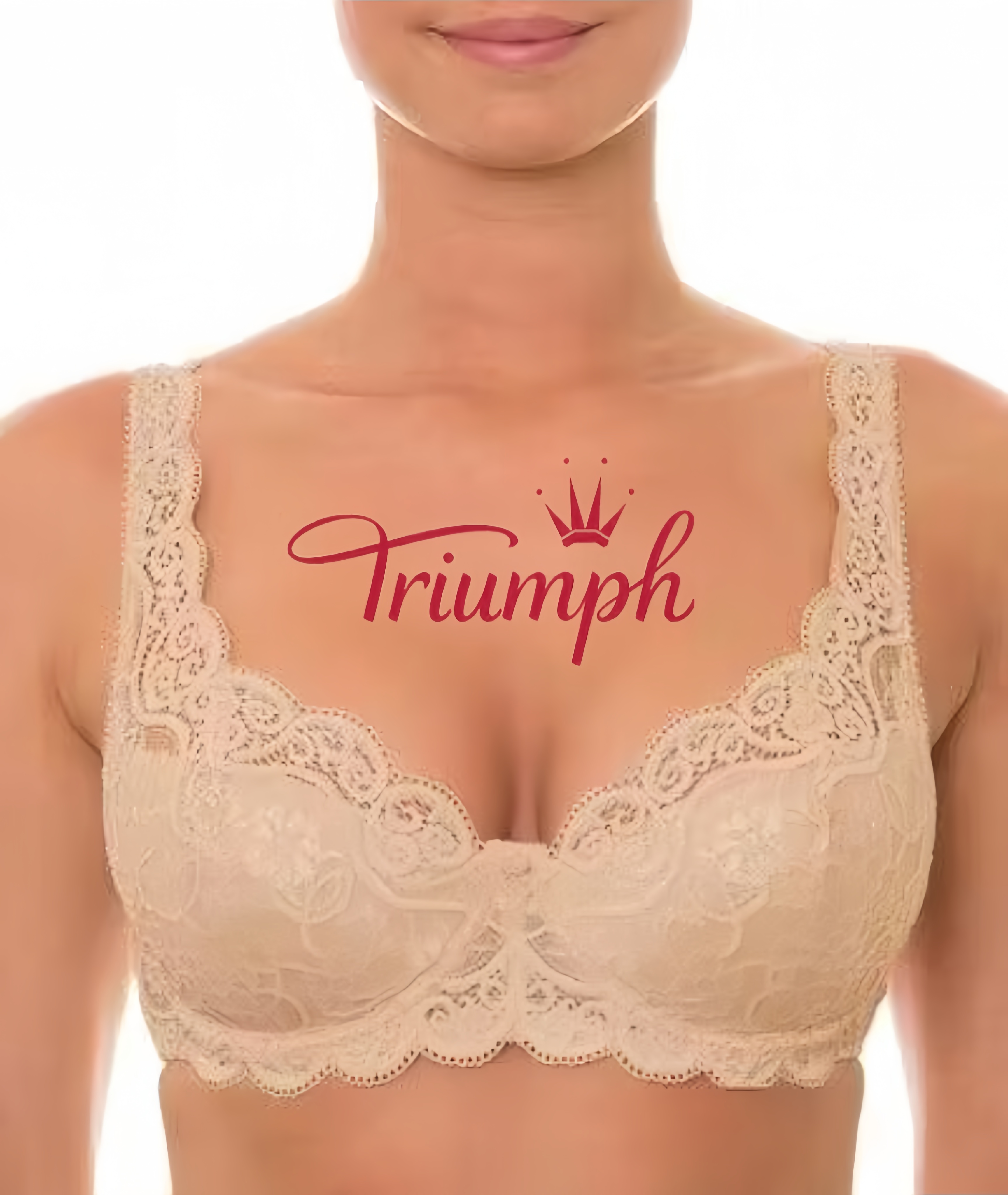 Triumph – (3 kom) 💥Čipkasti polupodstavljeni grudnjak