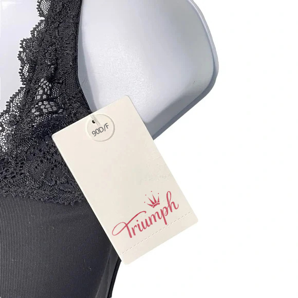 TRIUMPH - (3 DB) rózsa szegélyű csipke melltartó