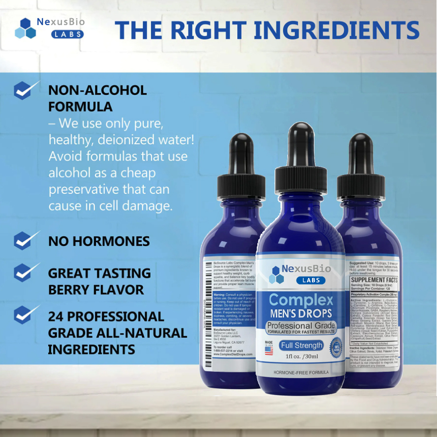 💝NexusBio Labs Complex kapi za muškarce [🚀💥Super Strong Version🚀💥]-Kupite jednu, dobijete jednu besplatno（2 KOM）