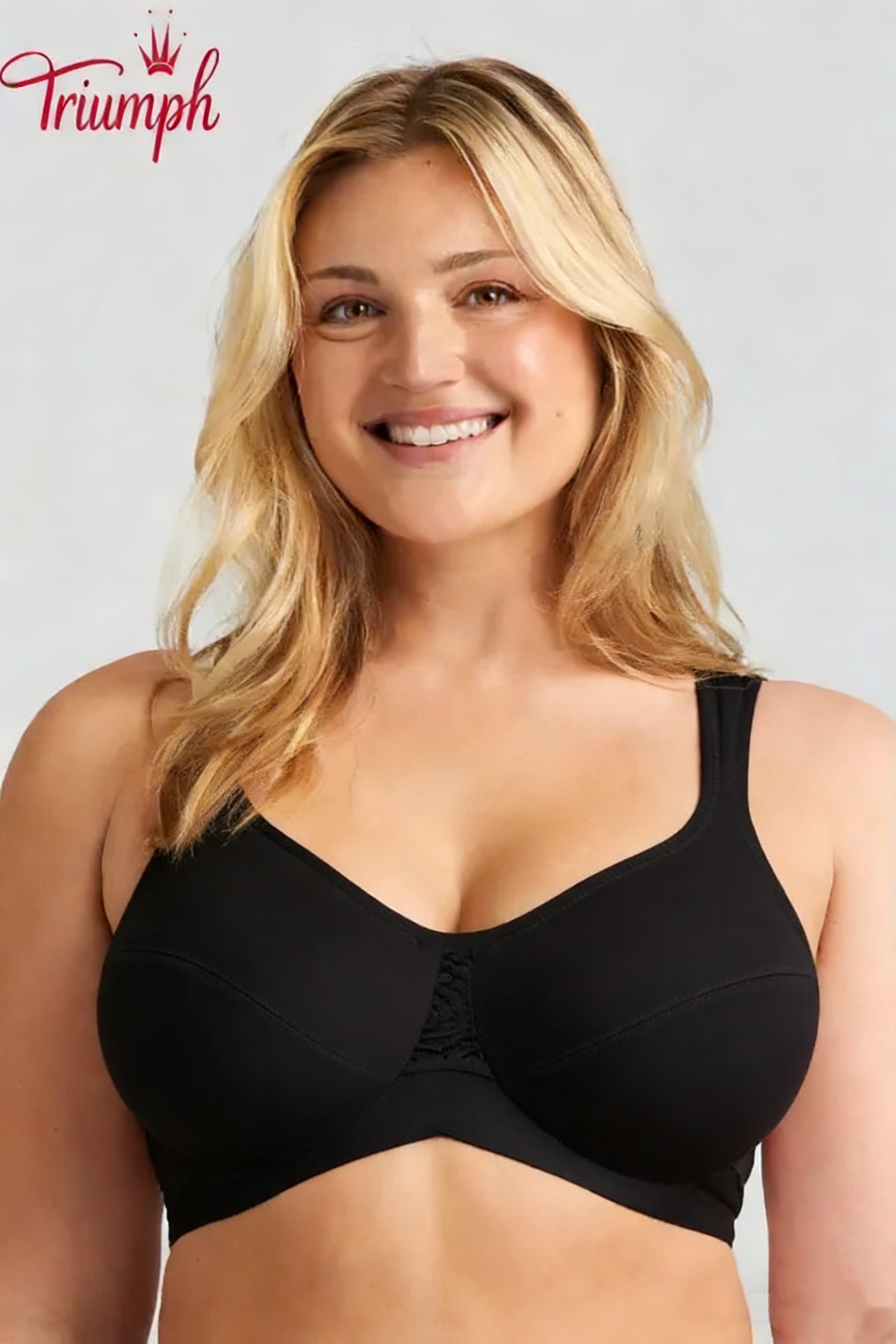 Triumph - (4 τεμ.) Σουτιέν με μπανέλα από βαμβάκι
