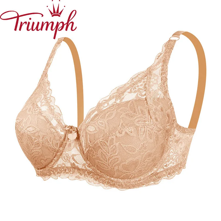 Triumph - Ultratanki prozirni push up grudnjak za seksi donje rublje [75A-110E]