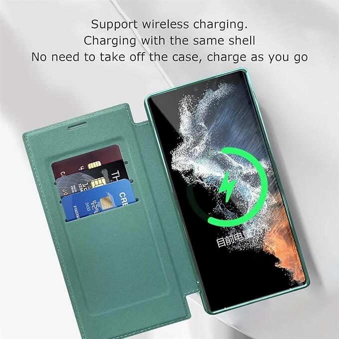 📱2024 Samsung torbica za mobilni telefon s novom teksturom kože