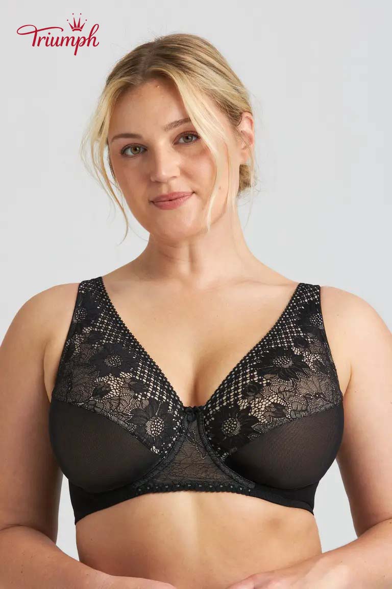 Triumph Reggiseno con ciondolo in pizzo